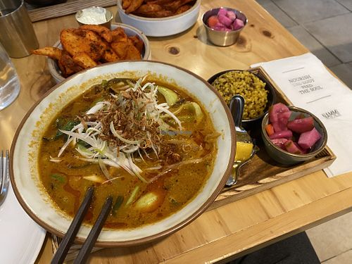 Chipotle ramen at Nammi Plant Lab in Seoul