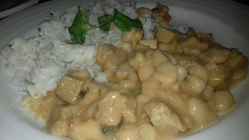 Feijoada vegan de tofu e seitan? Deliciosa at Porta 45 in Tomar