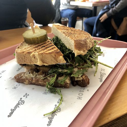 Sandwich Lorraine at Le Watson in Montreal