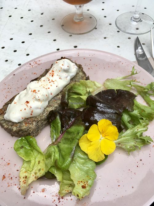 Lentil pâté at 66 Green Restaurant in Perigueux