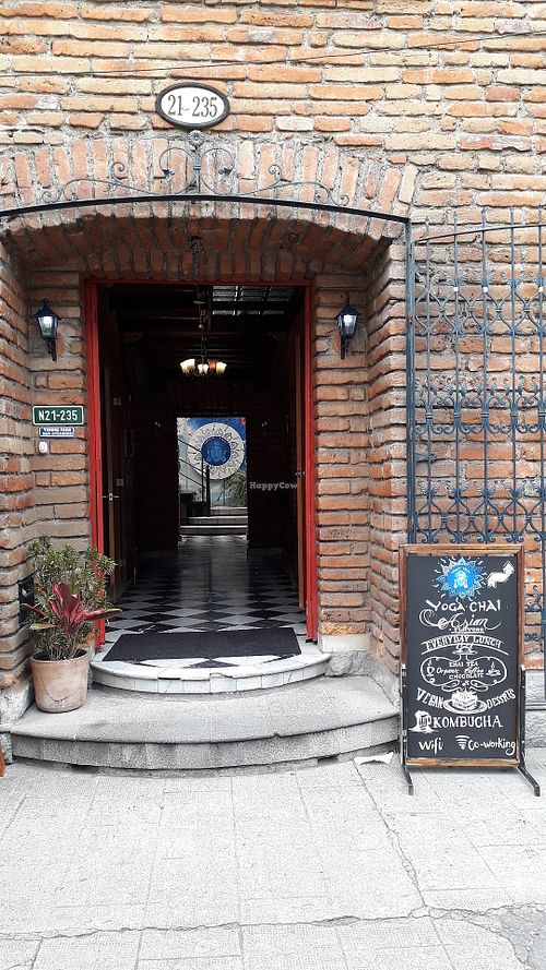 Entrance at Yoga Chai in Quito