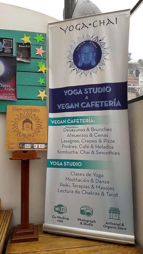 Inside at Yoga Chai in Quito