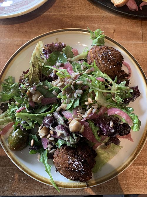 Greek salad   at Revolution Winery and Kitchen in Sacramento