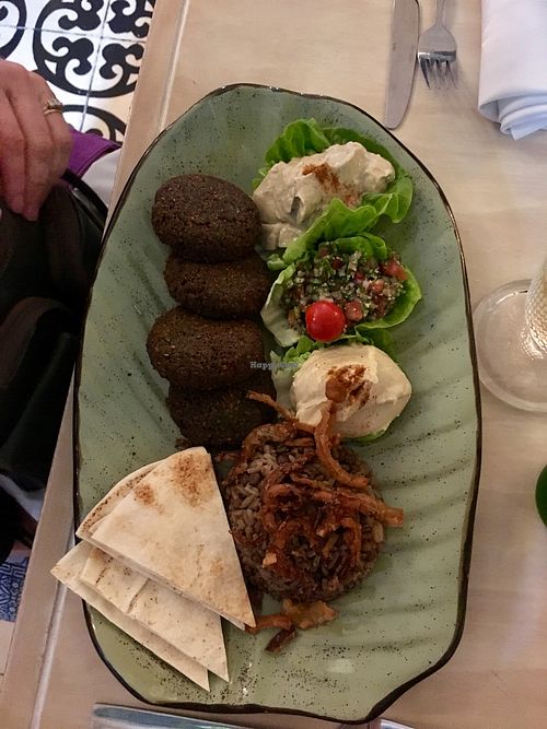 Plato Mixto Vegetariano at Zaitun in Cartagena