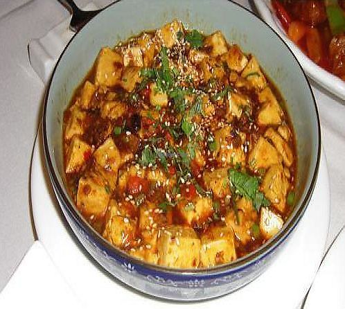 Ma Po Doufu at New Age Veggie - Huaihai Zhong in Shanghai