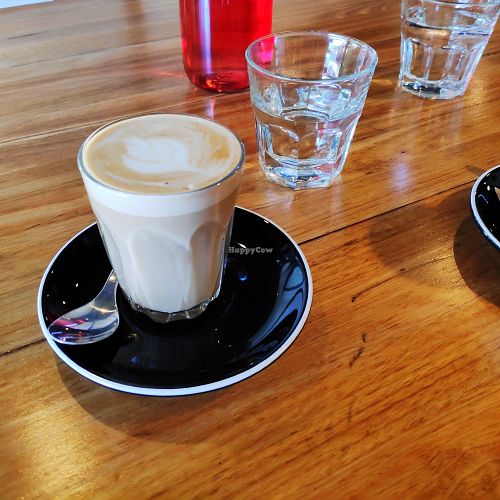 Good soy latte :) at The Origin Tales in Brunswick East