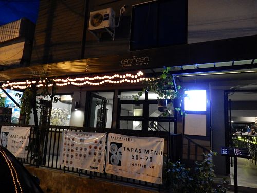 Outside at The Canteen in Chiang Mai