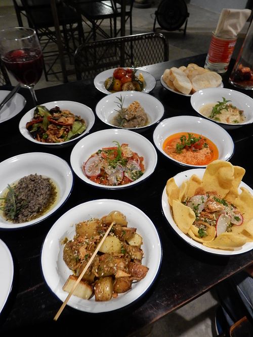 Lots of vegan dishes! at The Canteen in Chiang Mai