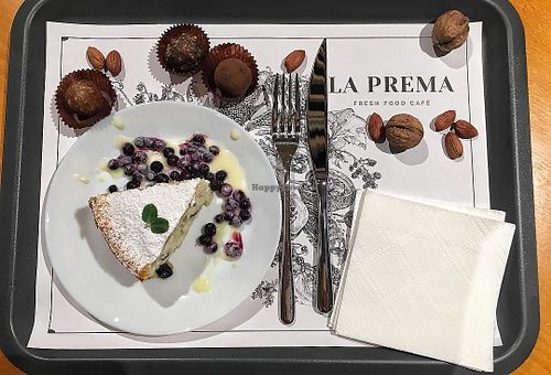 Cake at La Prema in Moscow