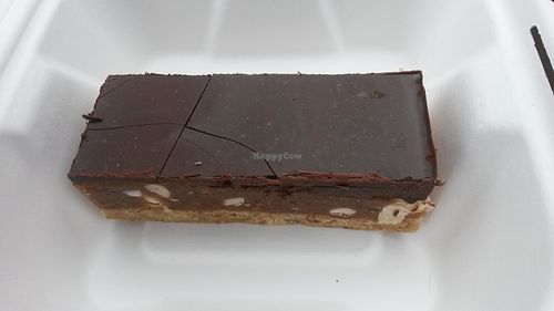 Raw snickers bar at Healthy Prep Kitchen in Morpeth