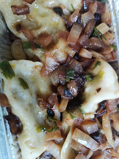 Wareniki at Cesar's Pizzeria in Bad Nauheim