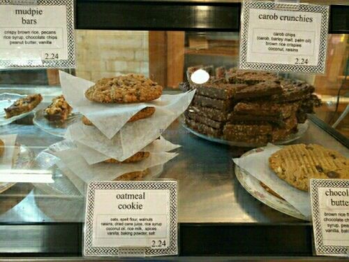 so many cookies! at Green Cuisine Vegetarian Restaurant in Victoria