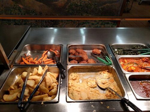 hot bar part 2 at Green Cuisine Vegetarian Restaurant in Victoria
