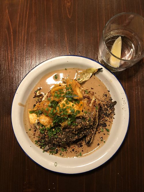 Cabbage steak   at Louvre Michaelense in Sao Miguel
