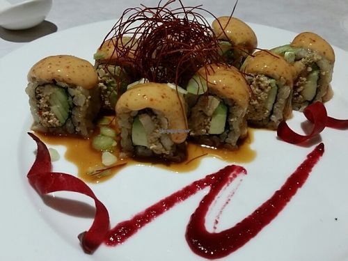 vegan sushi, sorry forgot the name at Shojin - DTLA in Los Angeles