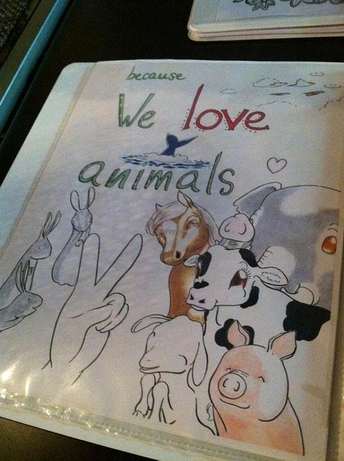 Adorable menu at Shojin - DTLA in Los Angeles