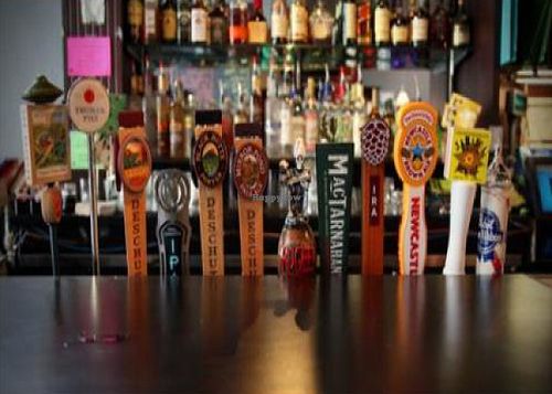 damn good beer selection at Hungry Tiger in Portland