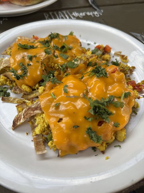 Vegan hash-wich   at Hungry Tiger in Portland