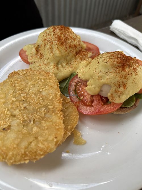 Vegan florentine   at Hungry Tiger in Portland