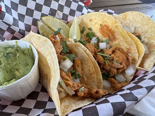 Vegan tacos  at Hungry Tiger in Portland