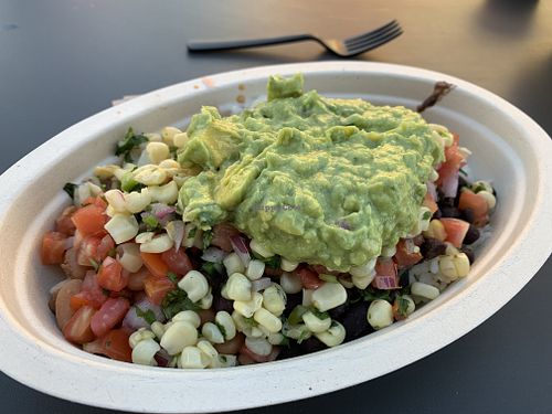 Bowl  at Chipotle in Petaluma