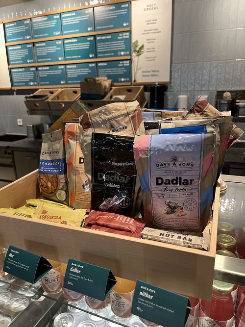 Vegan snacks   at Holy Greens in Kista