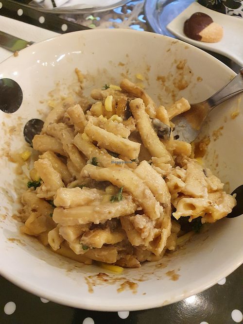 Mac'n'cheese, delicious and super filling! at Sweet Vegan in Antwerpen