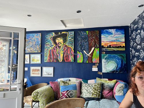   at Cafe Carmel in Bacton