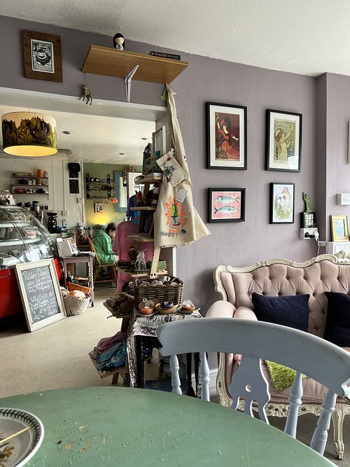   at Cafe Carmel in Bacton