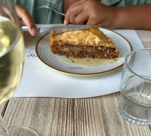   at Aubergine Cafe in Corfu