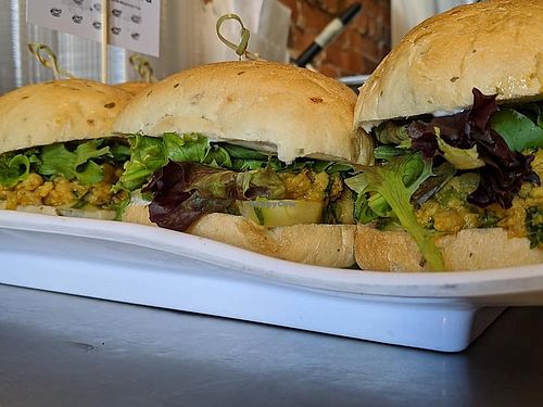 curry chickpea at Duo Cafe in Moncton