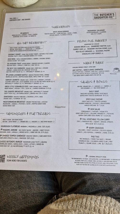  at The Butcher's Daughter in Brooklyn