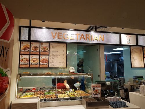 stall front  at Eight Immortals Vegetarian 八仙素食园 - Rivervale Mall in Northeast Singapore