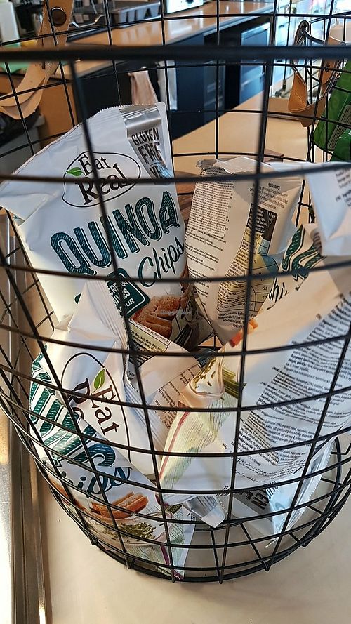 Vegan chips at RIX - AsparaGoose in Marupe