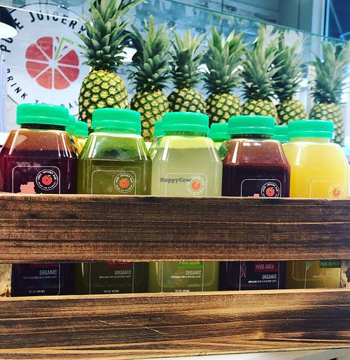 Cold-pressed Juices at Pure Juicery Bar in Cary