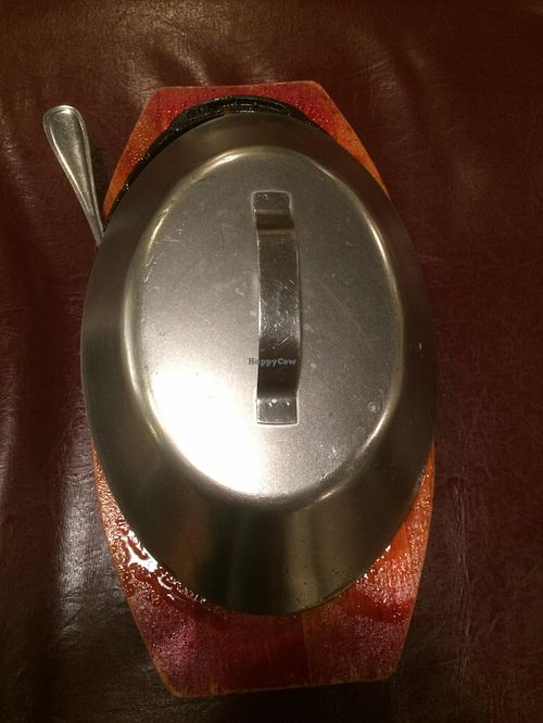 Menu Item # 17. Sizzling Black Mushrooms. $9.50. Photo 1 of 2. at Affinity Vegetarian Garden in Winnipeg