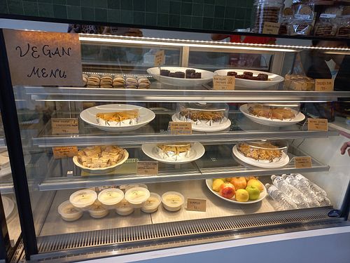 Vegan goods at The Dorm Bakery in Chiang Mai