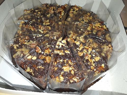 Vegan cake - can order whole cake at The Dorm Bakery in Chiang Mai