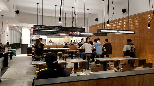 Inside at Chipotle - M St in Washington