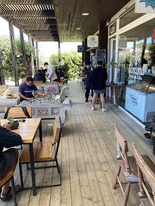 Outiside  at Curcuma in Pichilemu