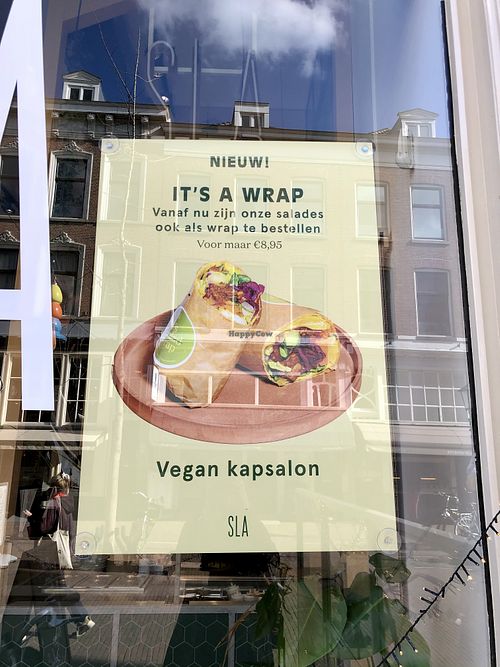 New edition of the delicious kapsalon version 2021 at SLA - Oude Binnenweg in Rotterdam