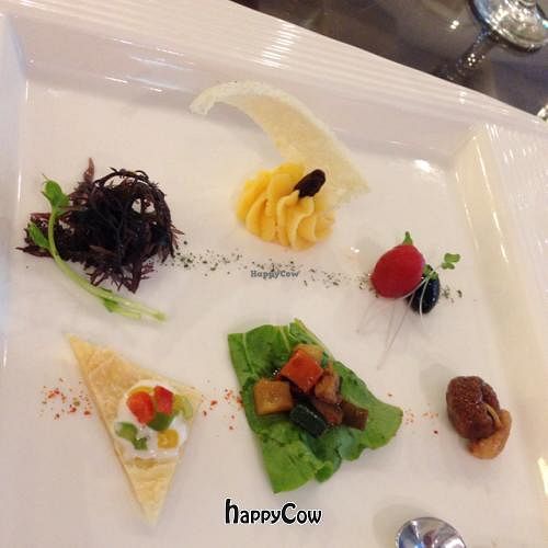 Appetizers at SU French Healthy Eatery in Taipei