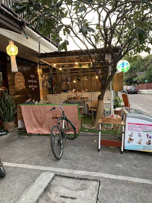 Small cute place at All You Eat is Love in Chiang Mai