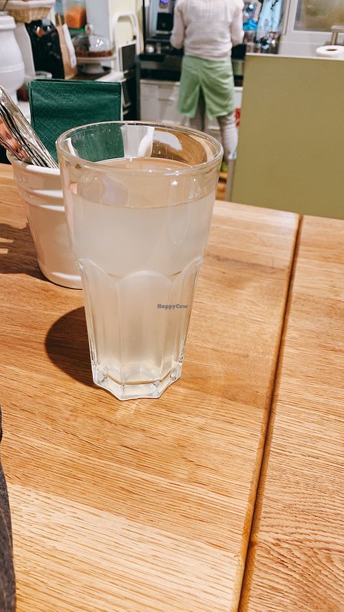 coconut water  at My Secret Garden Cafe in Vienna