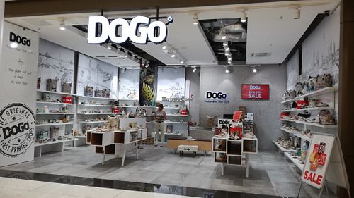 Outside at DoGo in Berlin