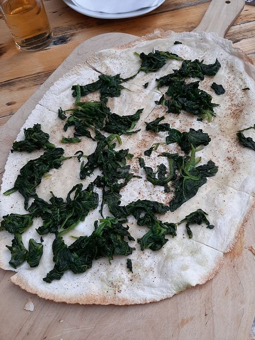 Mit Spinat at Le Feu in Quedlinburg