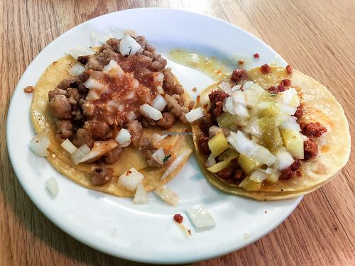 Vegan Street Tacos at Borreguitas in Pomona