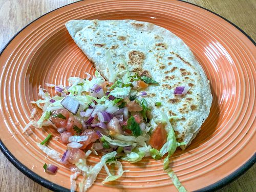 Quesadilla  at Borreguitas in Pomona