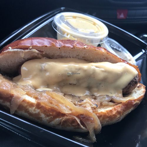 The New Beyond Sausage! By far the best tasting (and textured) vegan sausage I’ve tried! at Veggie Grill by Next Level in El Segundo