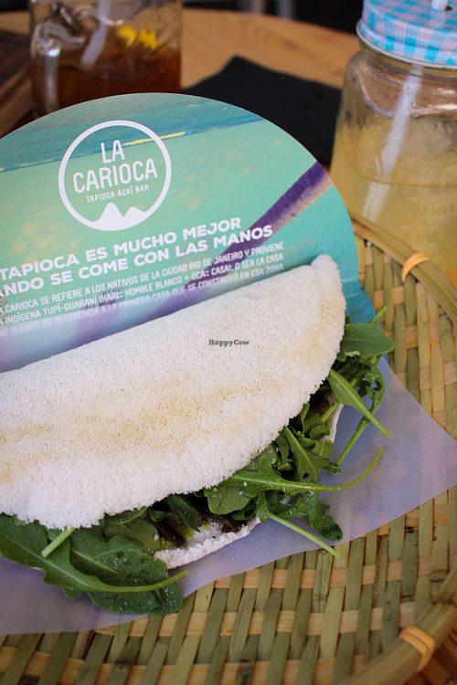 vegana tapioca at La Carioca in Barcelona